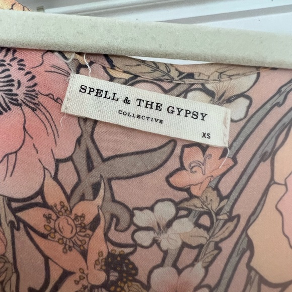 SOLD🌸Spell Amethyst Garden Party Dress🌸 - Picture 5 of 5